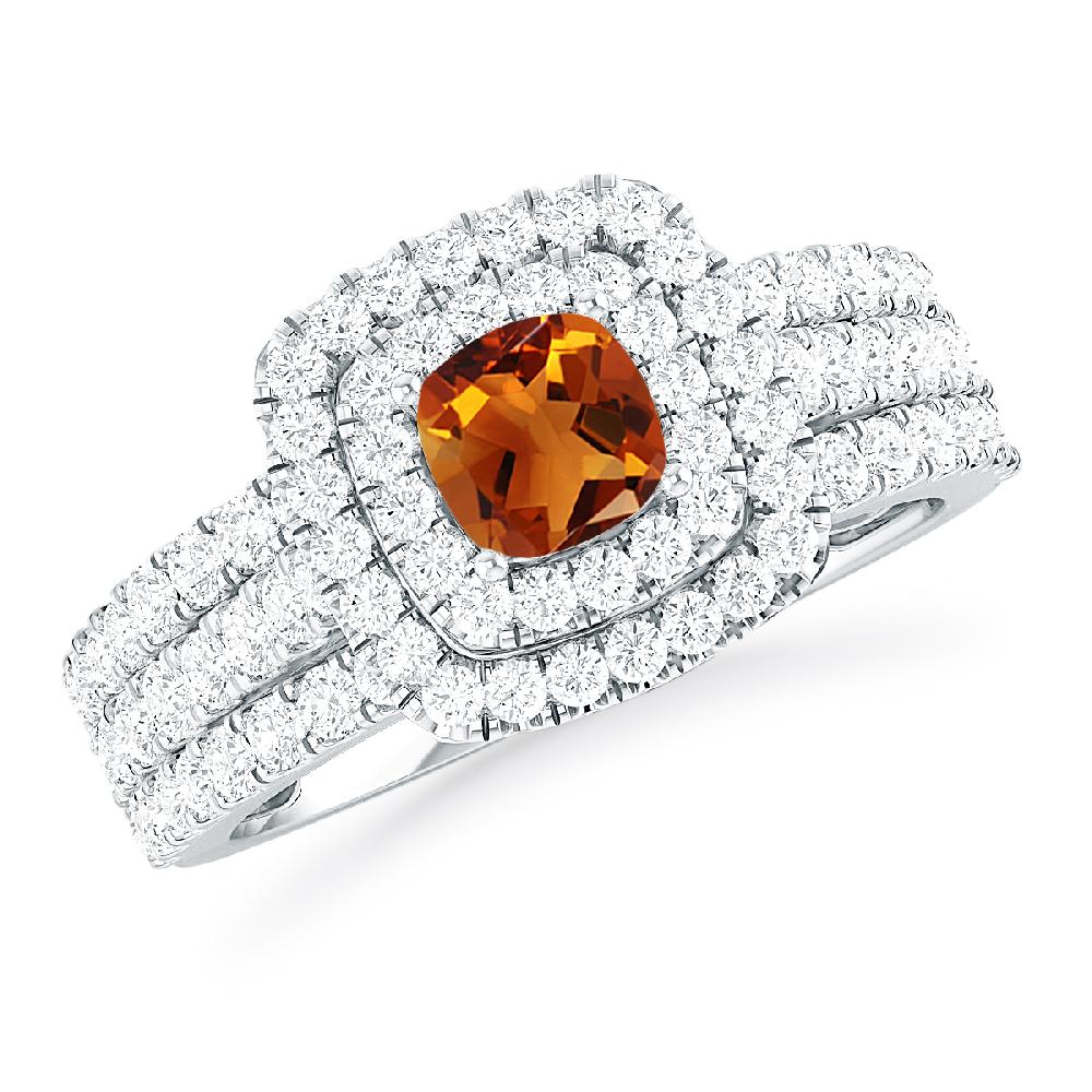 White Gold - Citrine