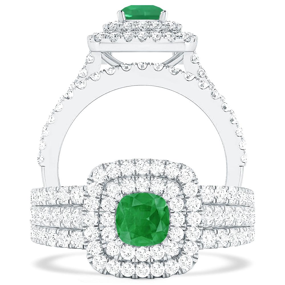 White Gold - Emerald