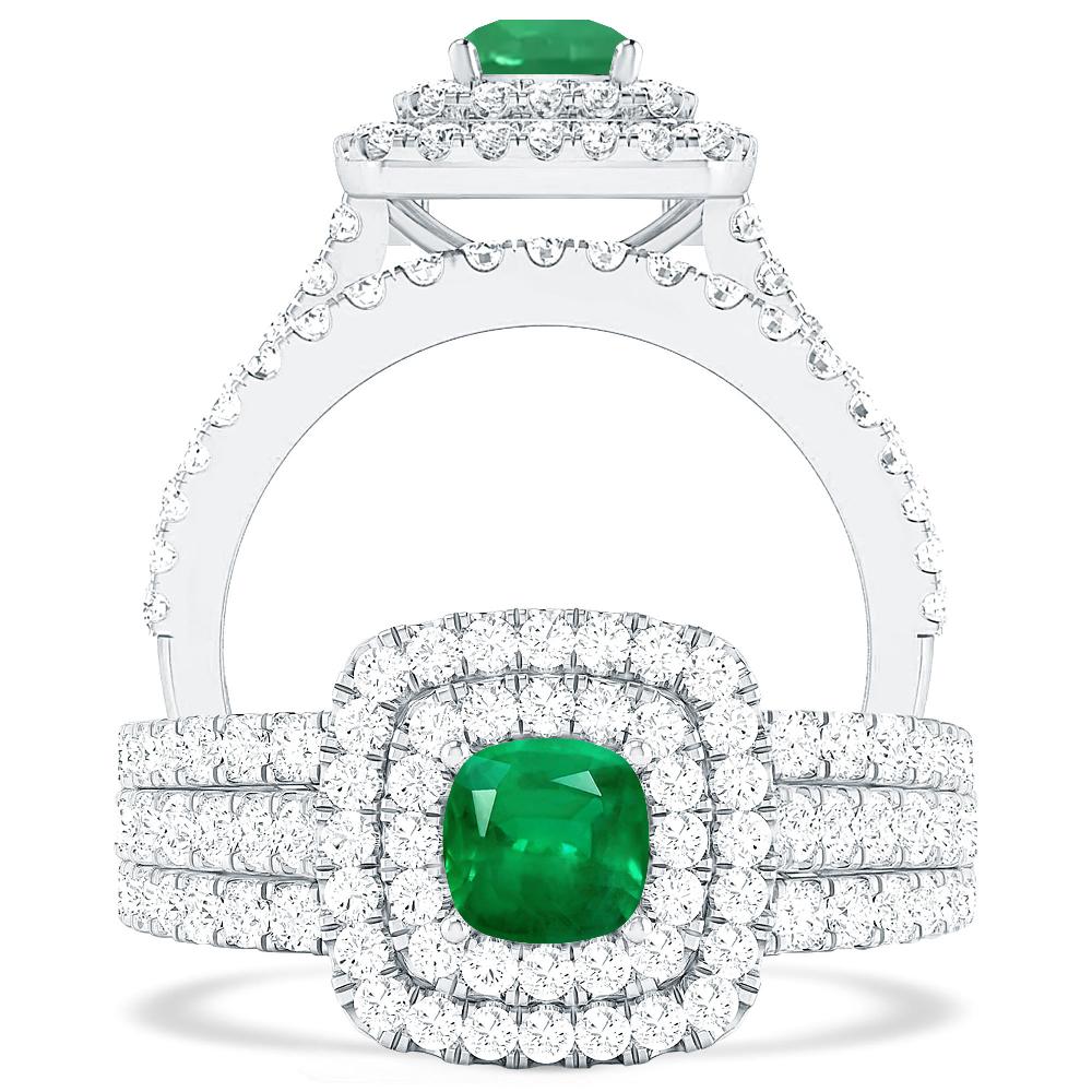 White Gold - Emerald