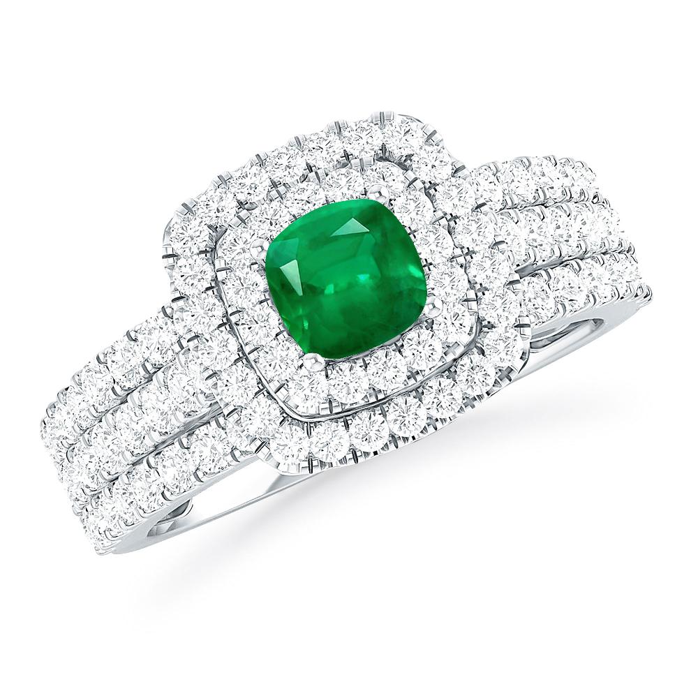 White Gold - Emerald