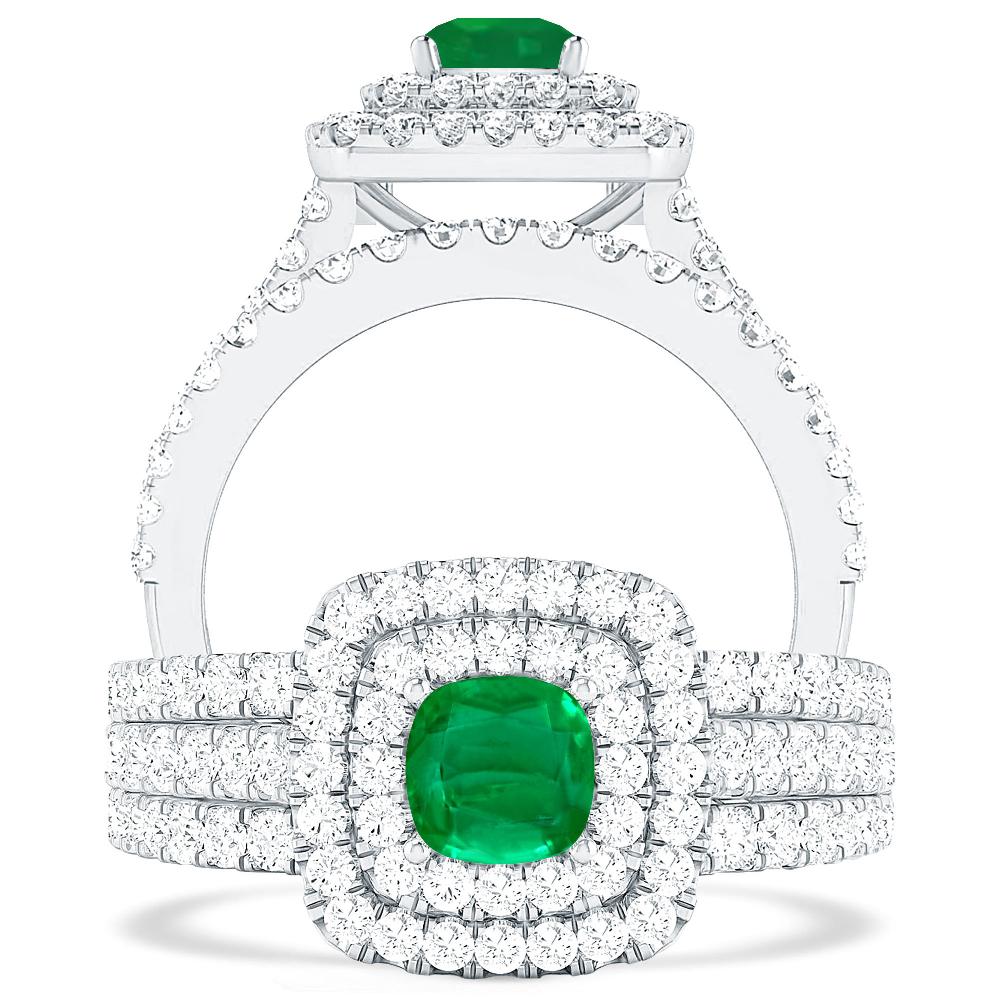 White Gold - Emerald