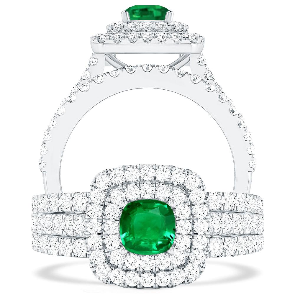 White Gold - Emerald