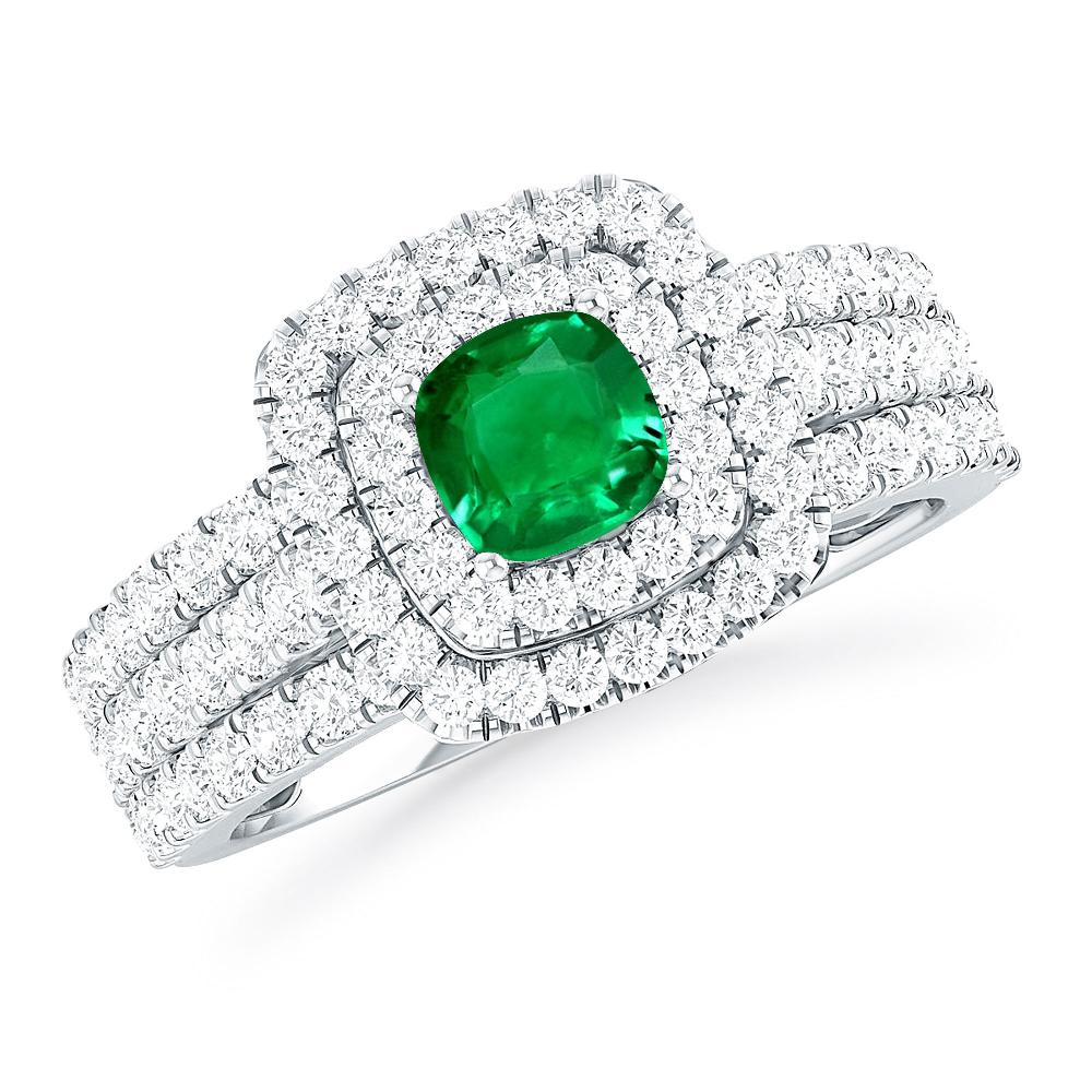 White Gold - Emerald