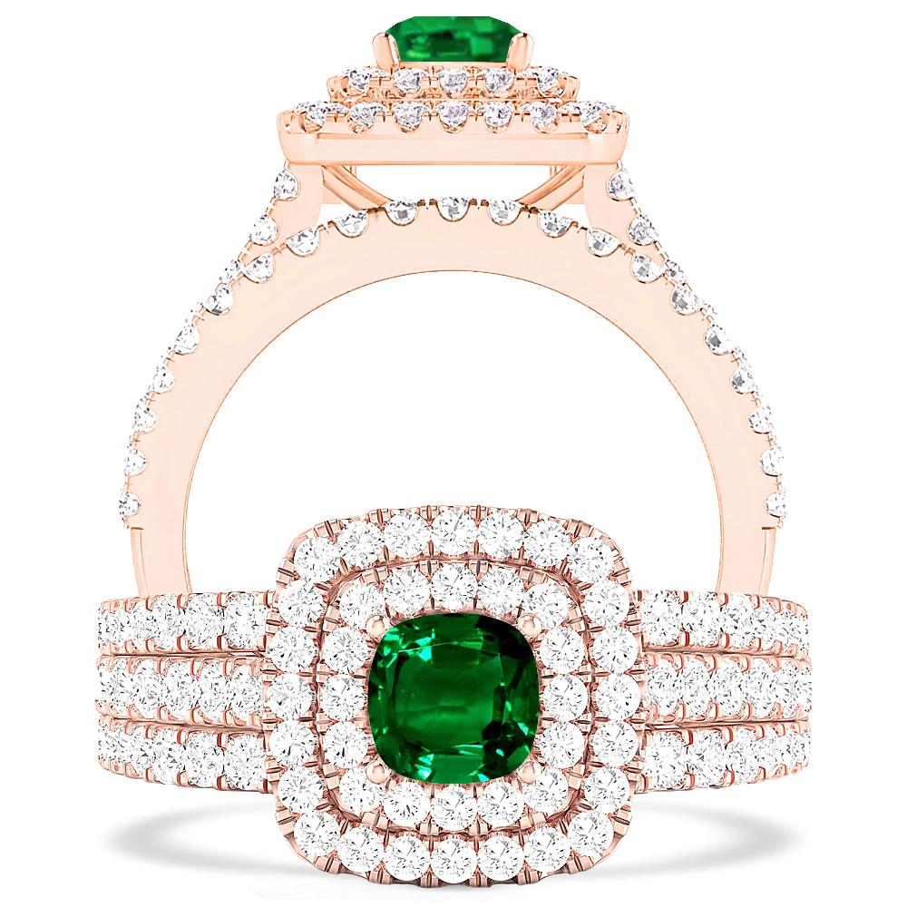 Rose Gold - Emerald