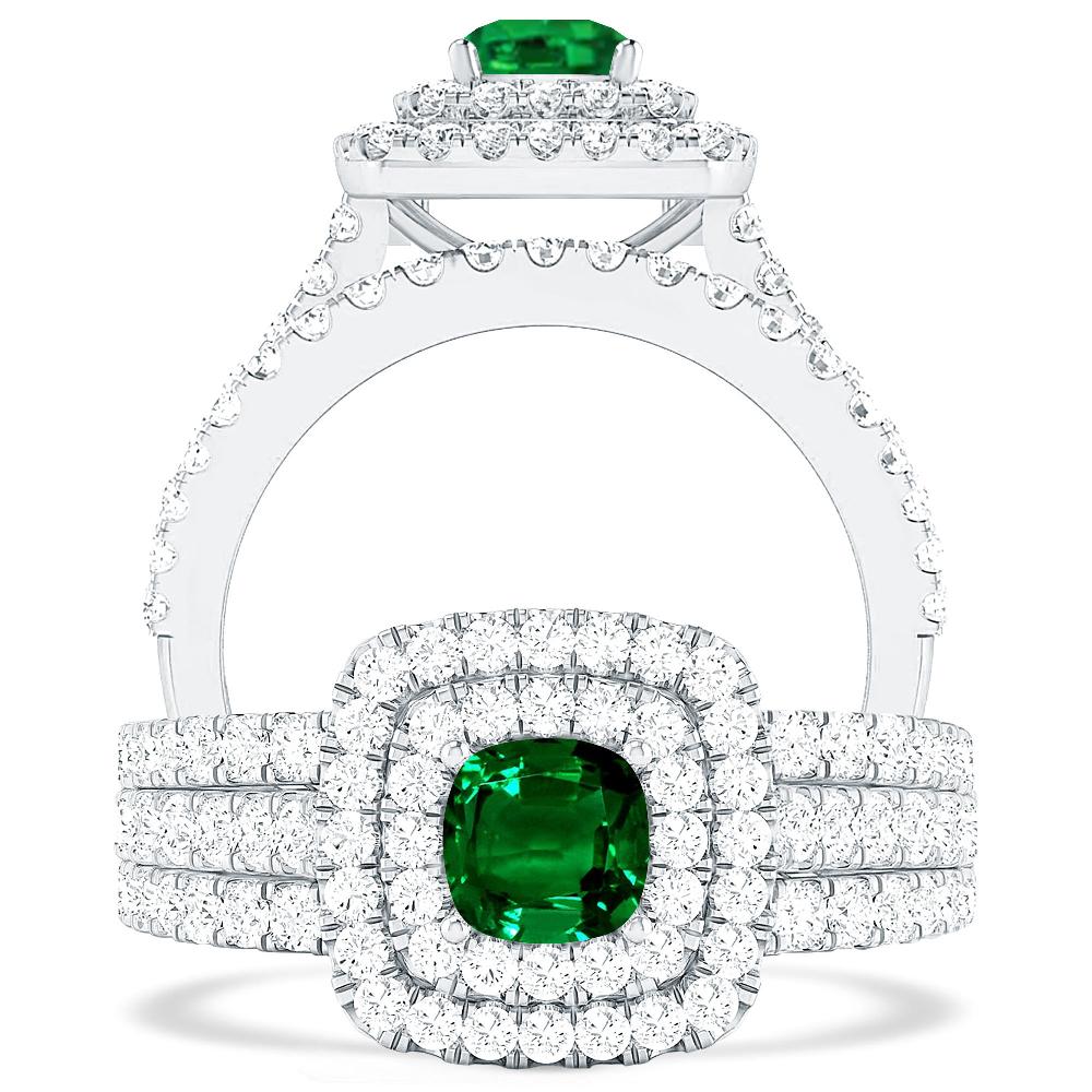 White Gold - Emerald