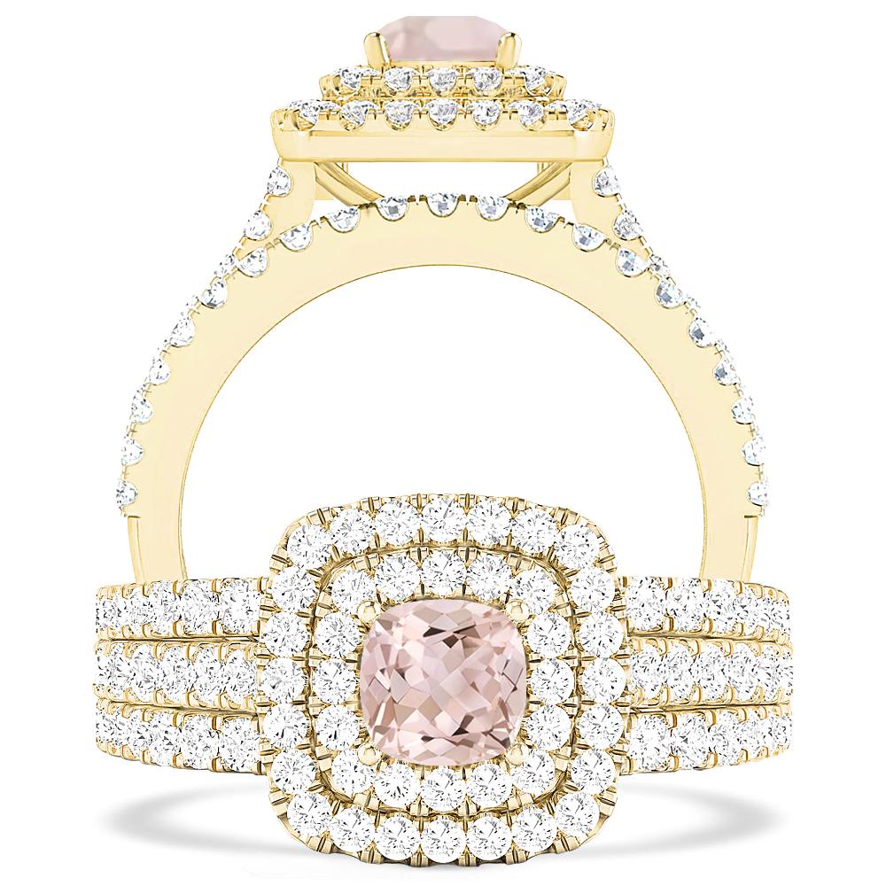 Yellow Gold - Morganite