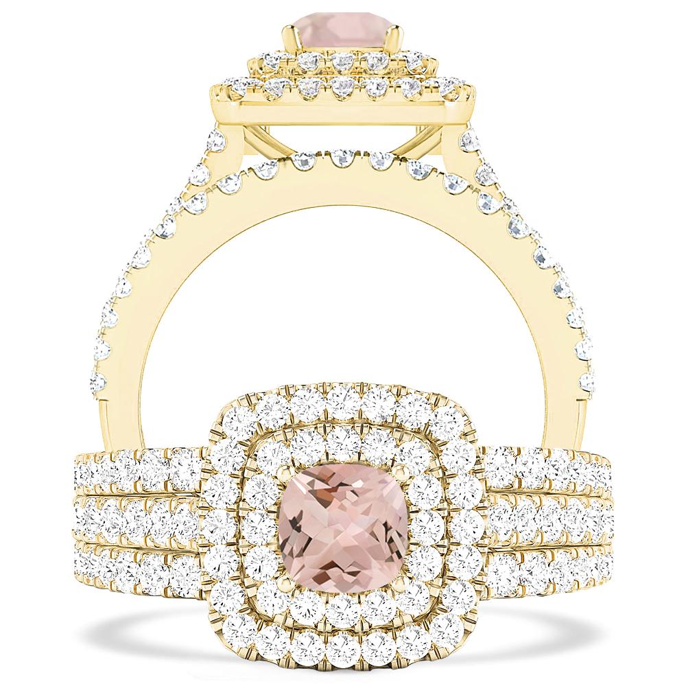 Yellow Gold - Morganite