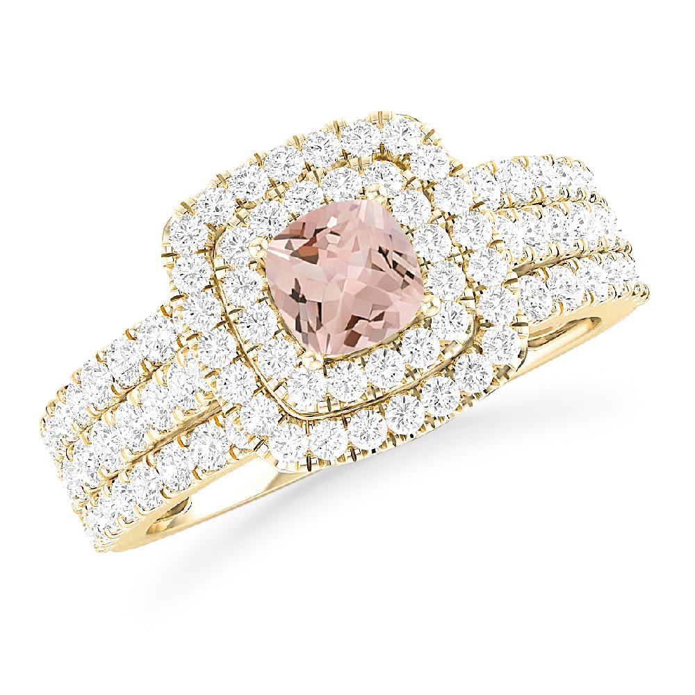 Yellow Gold - Morganite