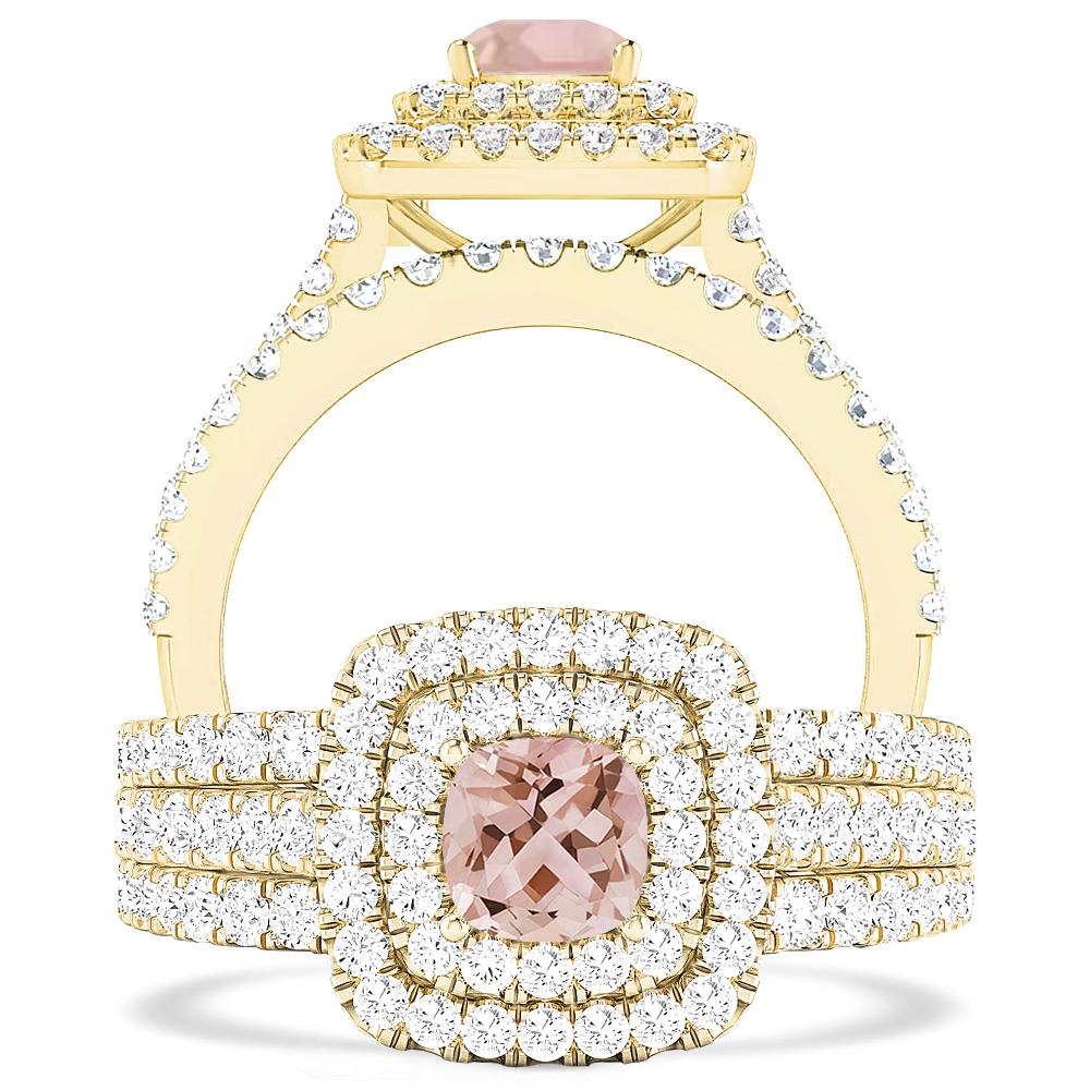 Yellow Gold - Morganite