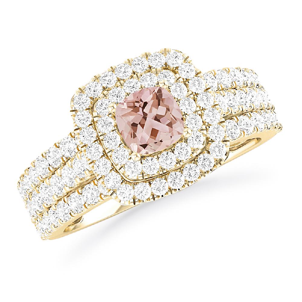 Yellow Gold - Morganite