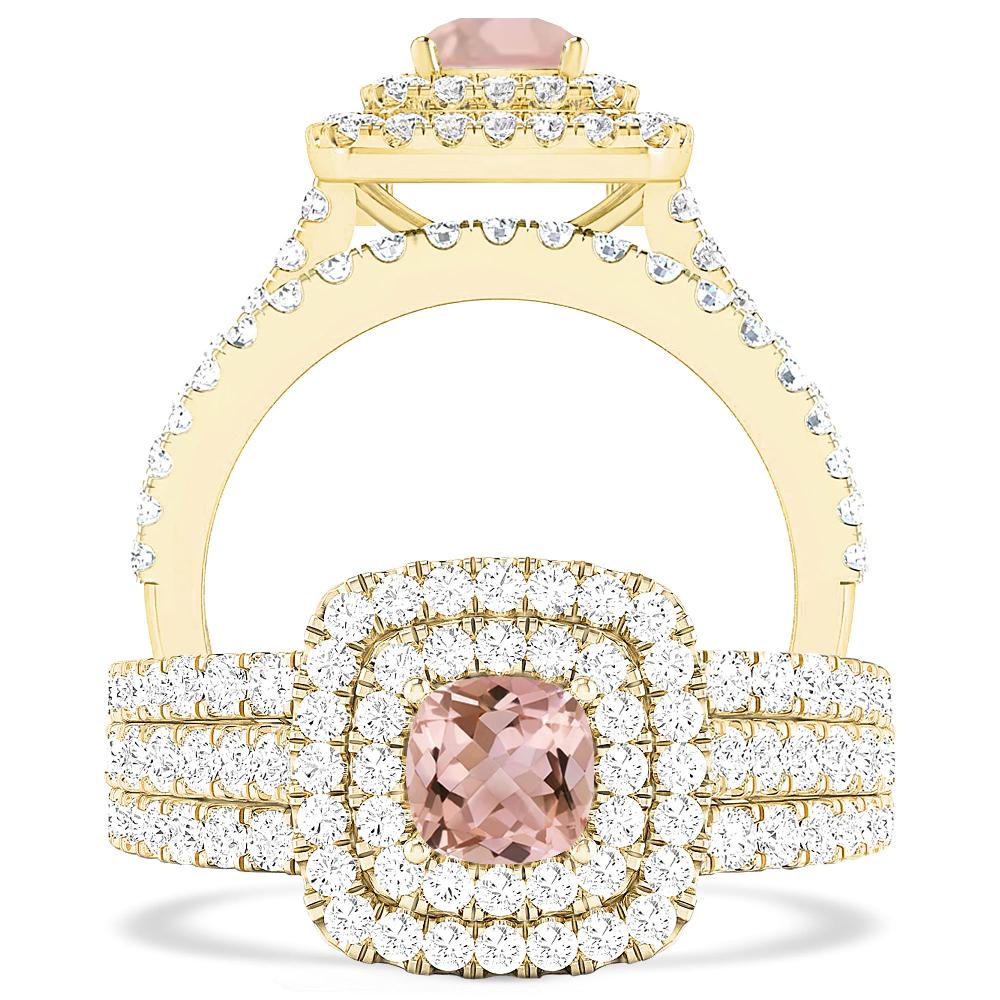 Yellow Gold - Morganite