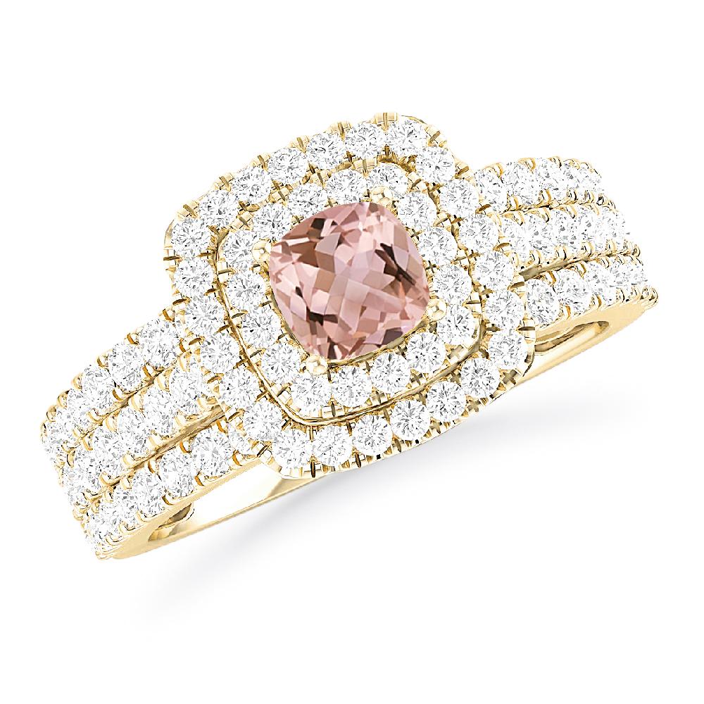 Yellow Gold - Morganite