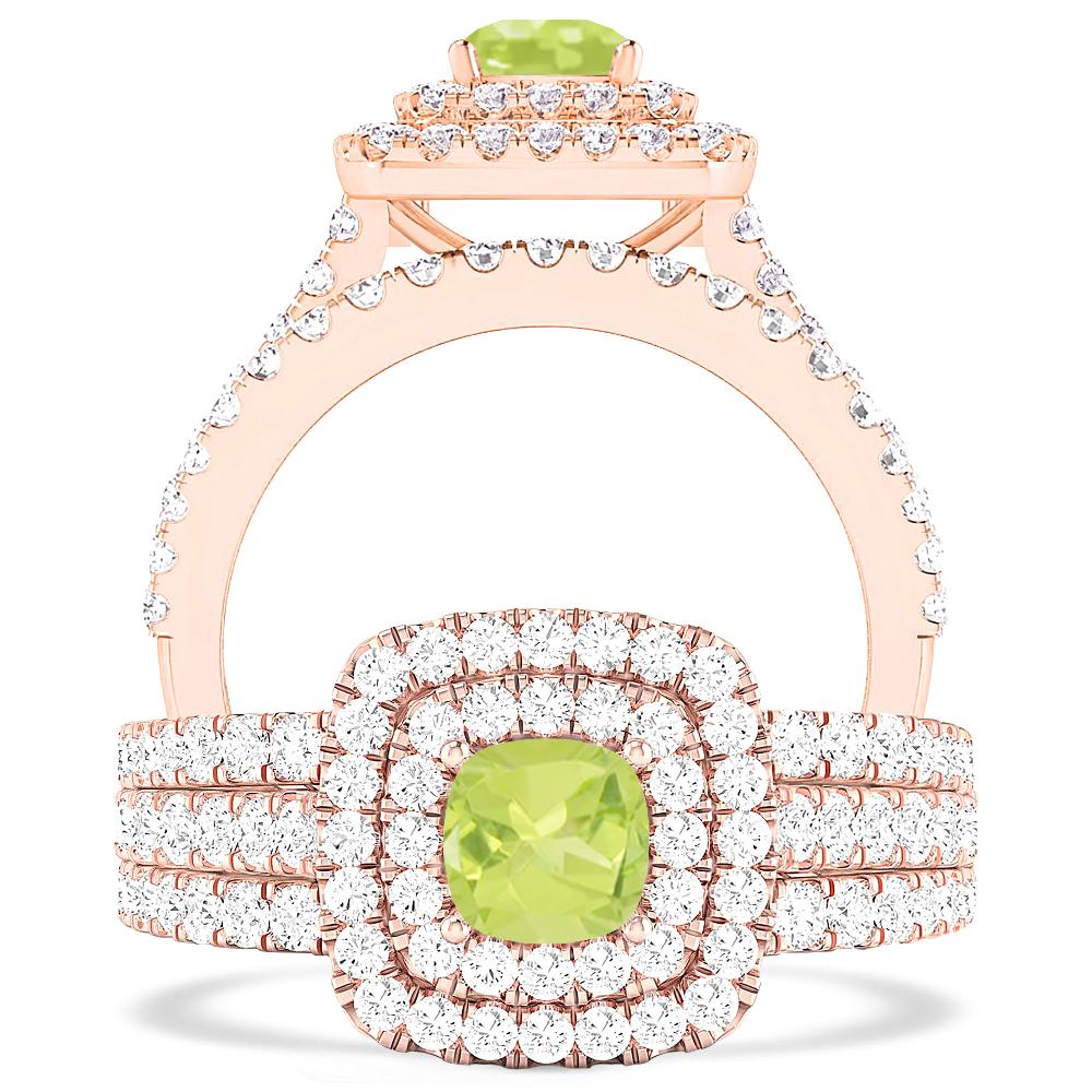 Rose Gold - Peridot