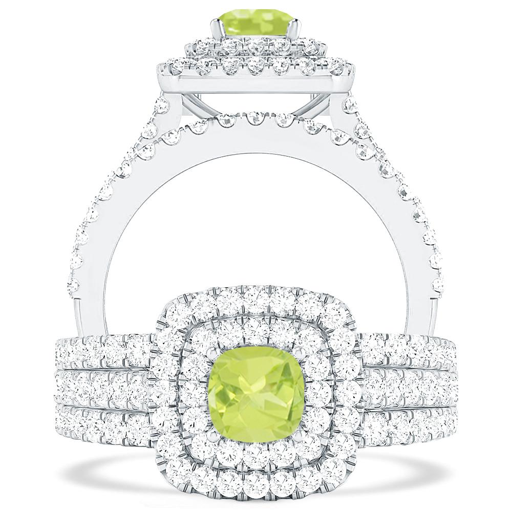 White Gold - Peridot