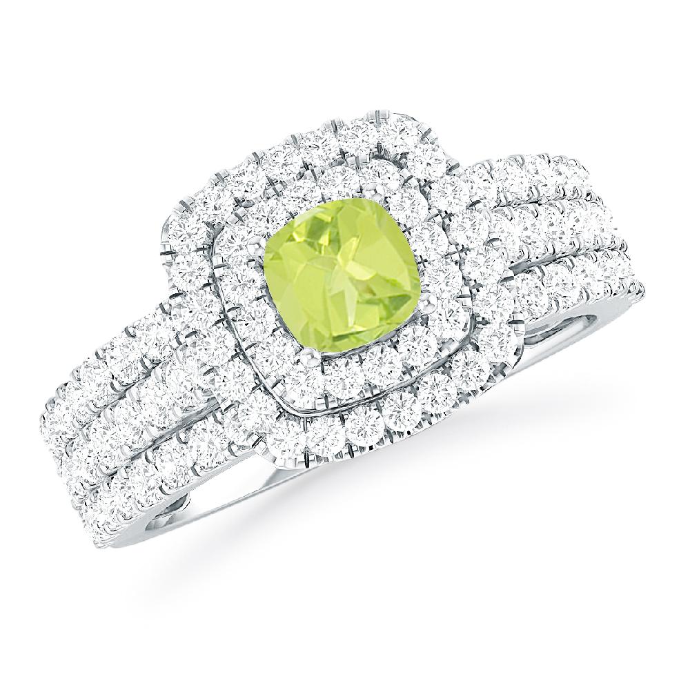 White Gold - Peridot