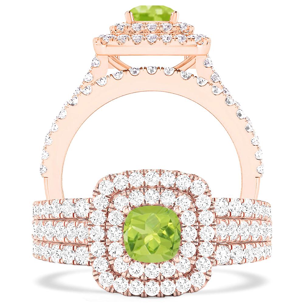 Rose Gold - Peridot