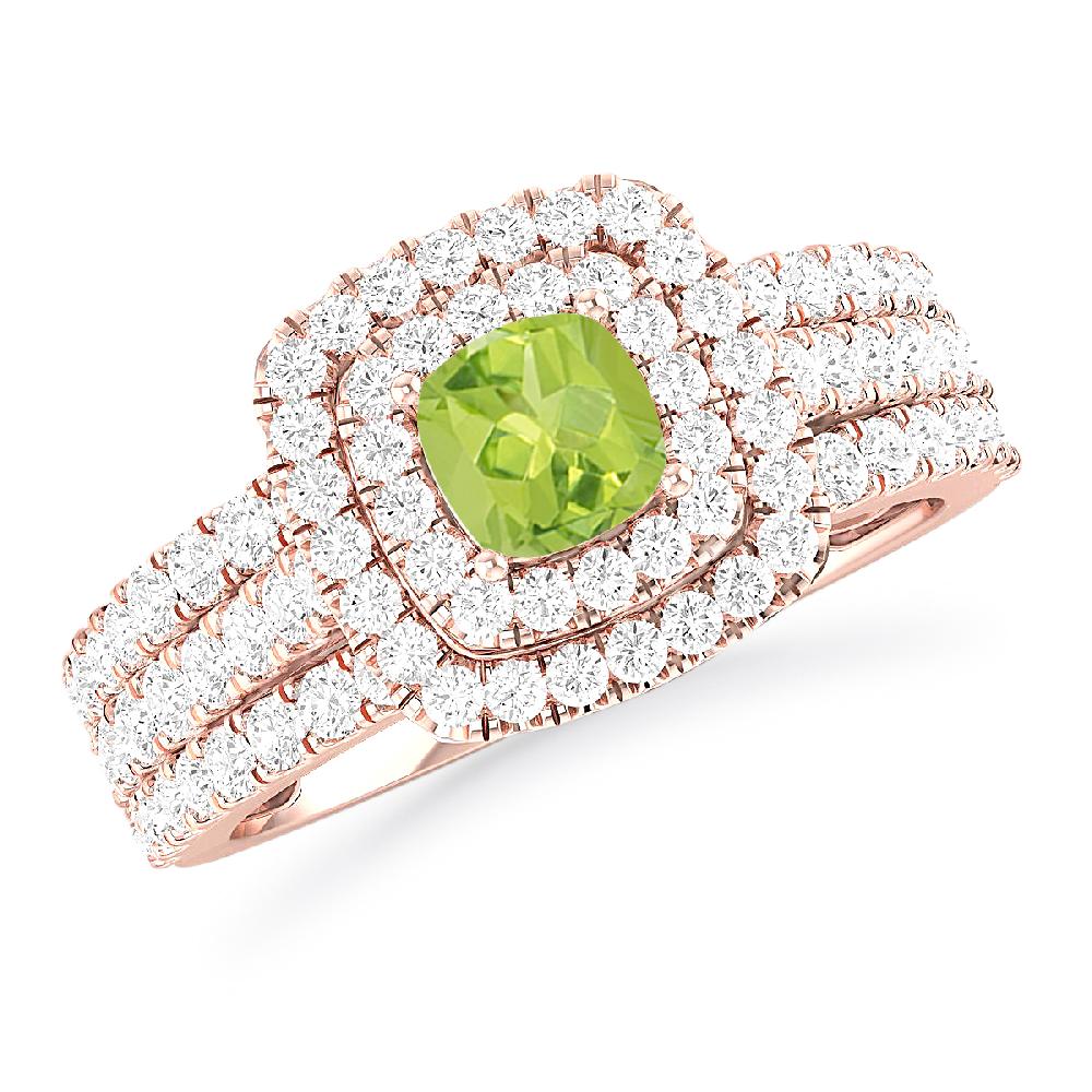 Rose Gold - Peridot