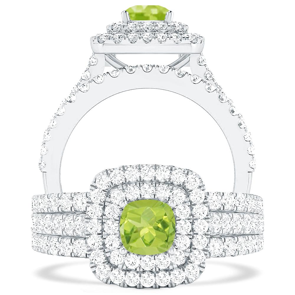 White Gold - Peridot