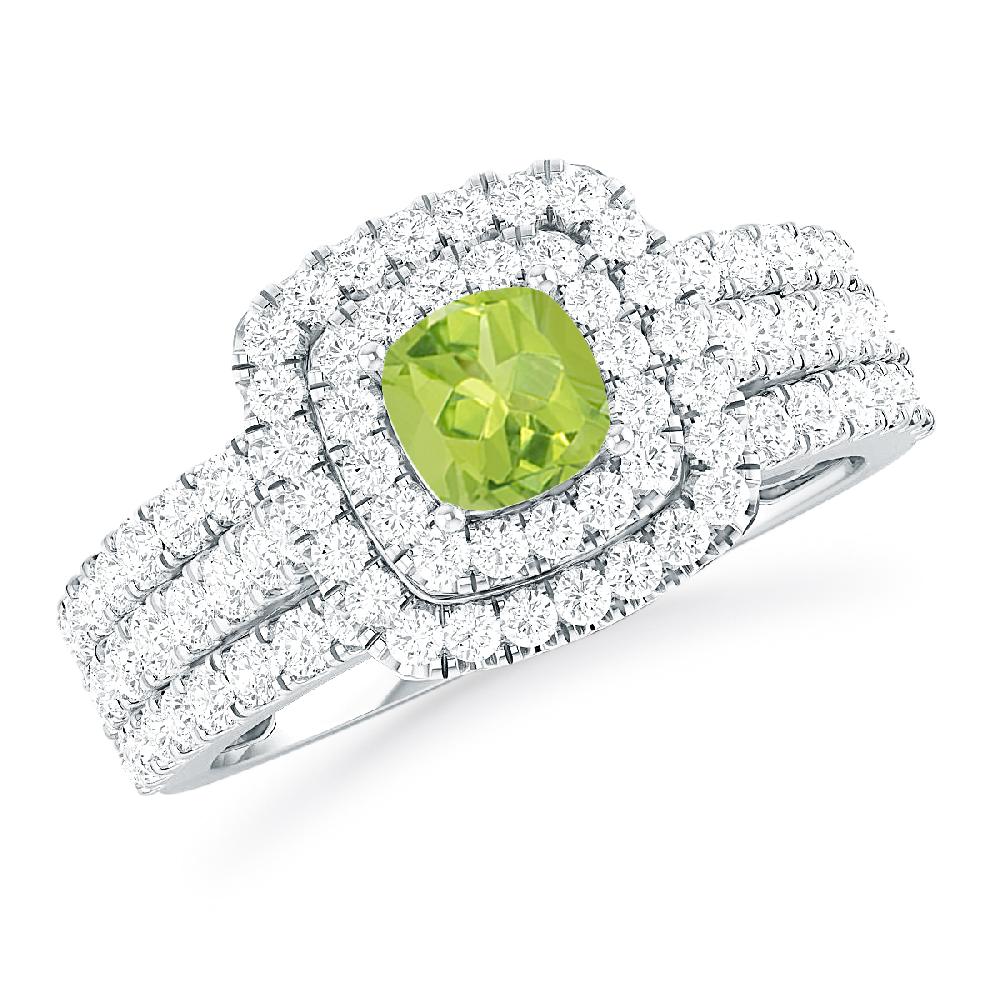 White Gold - Peridot