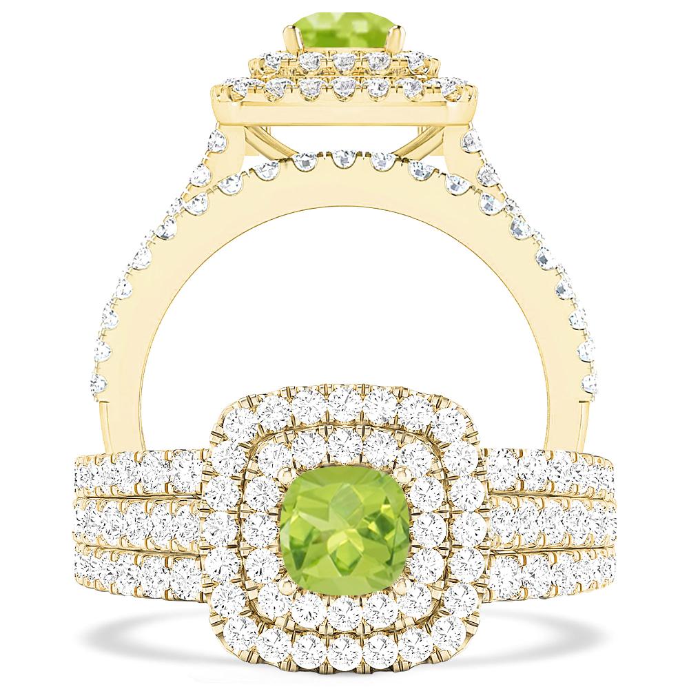 Yellow Gold - Peridot