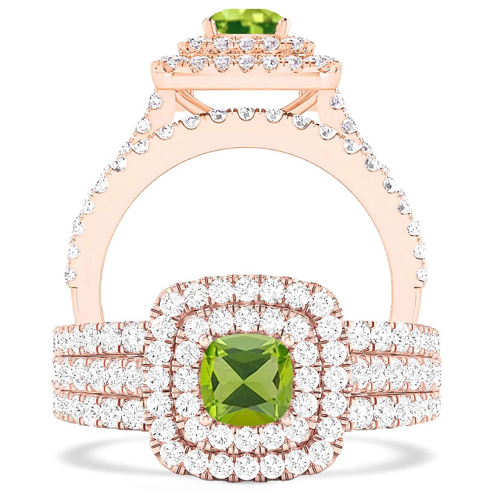 Rose Gold - Peridot