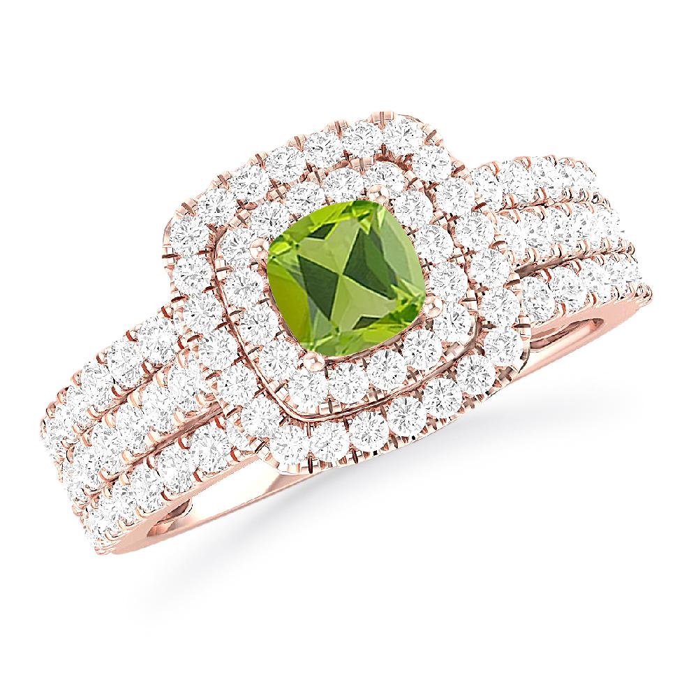 Rose Gold - Peridot