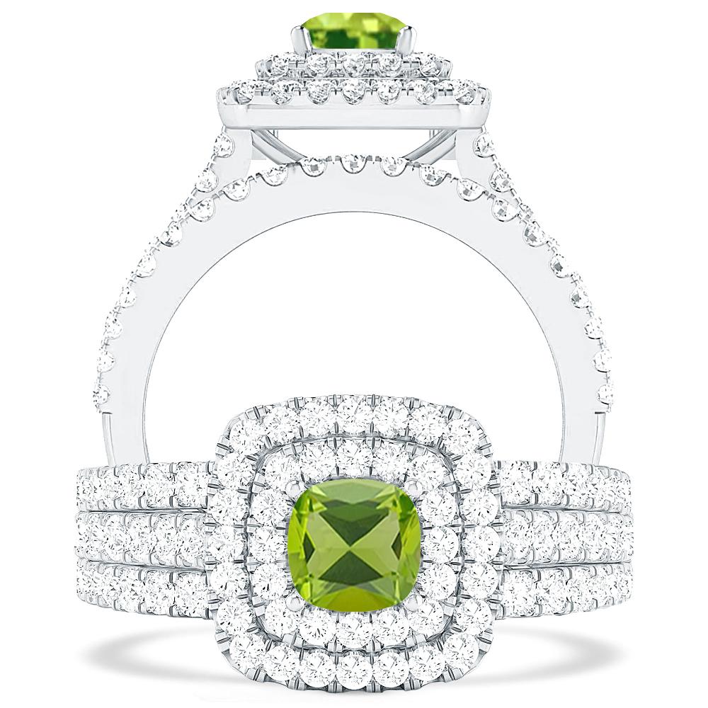 White Gold - Peridot