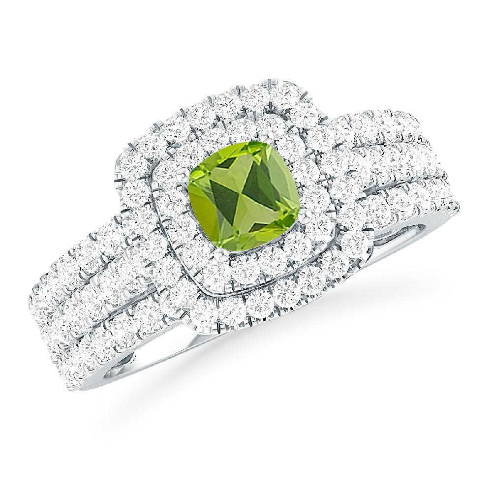 White Gold - Peridot