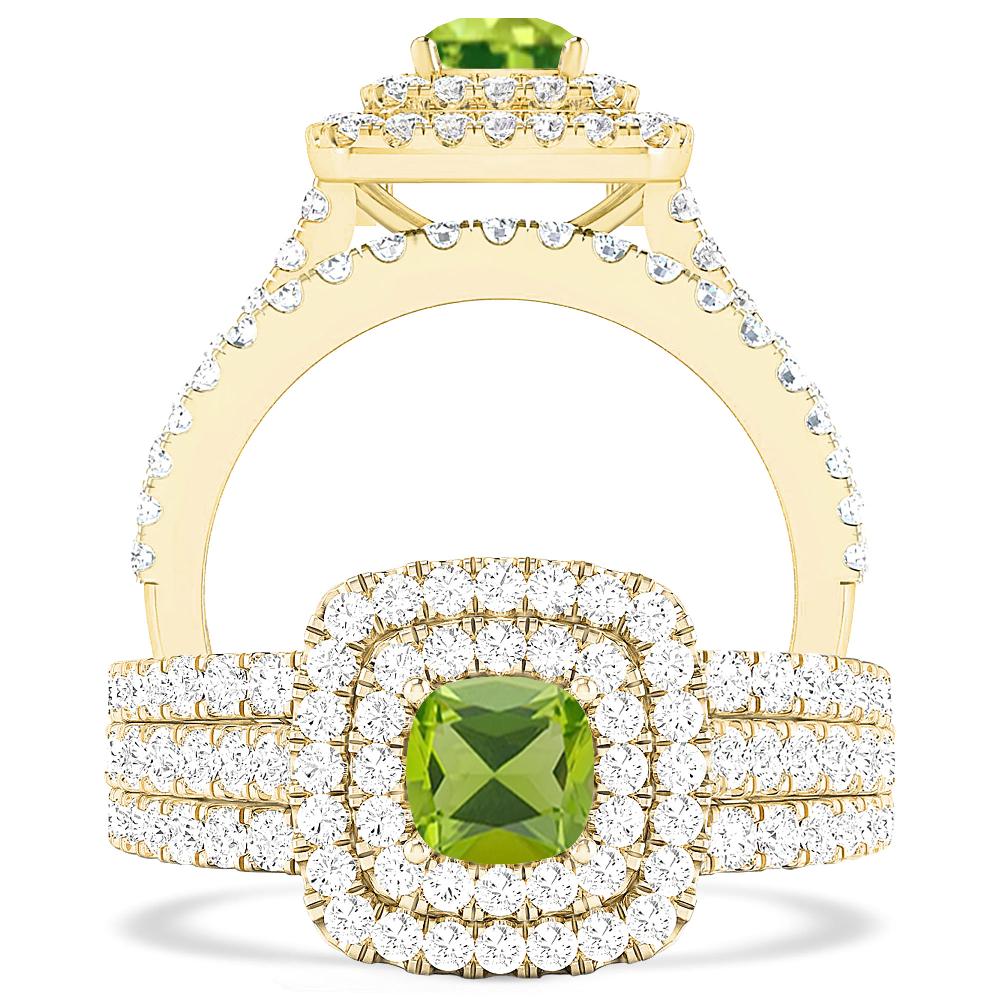 Yellow Gold - Peridot