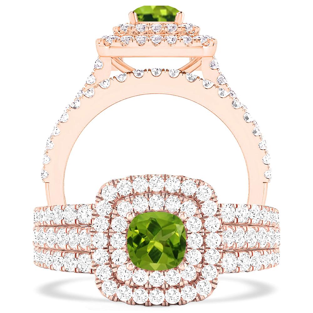 Rose Gold - Peridot