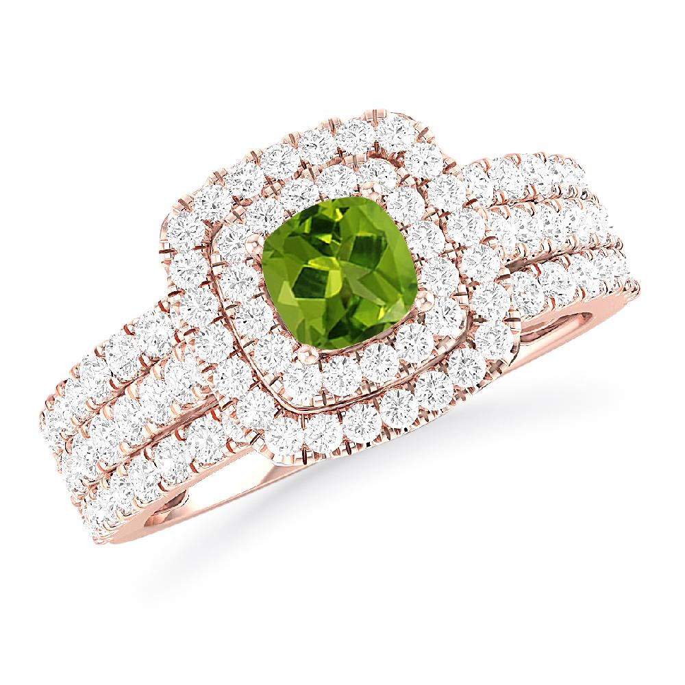 Rose Gold - Peridot