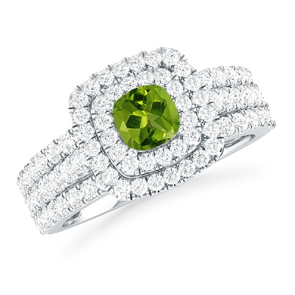 White Gold - Peridot