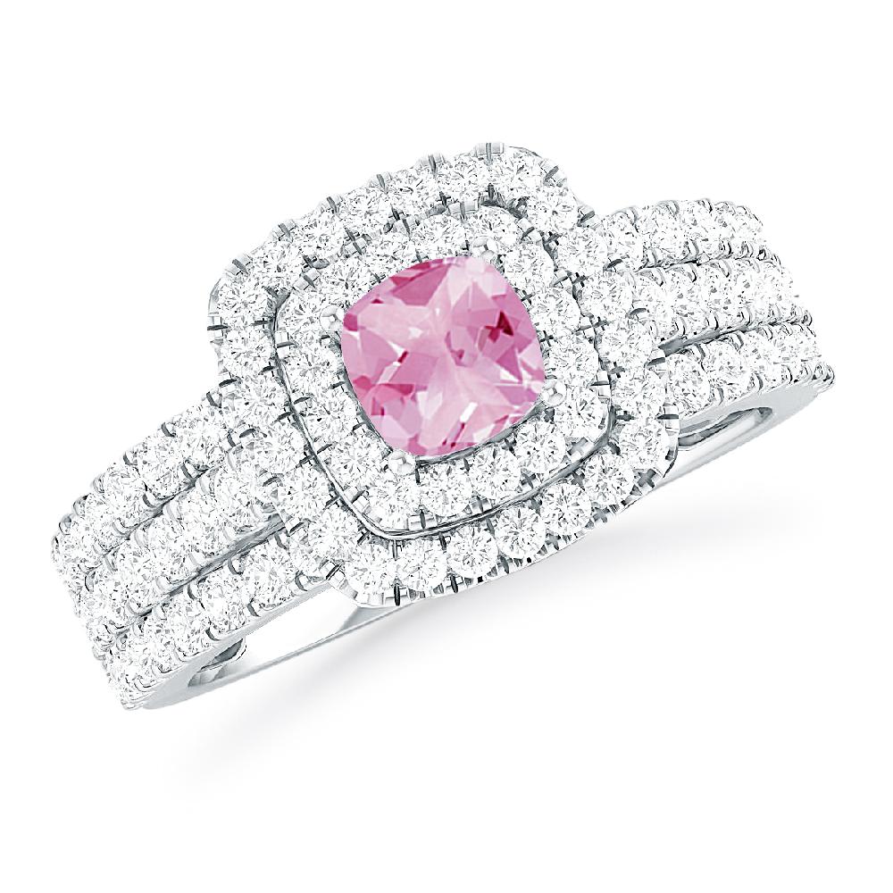 White Gold - Pink Tourmaline