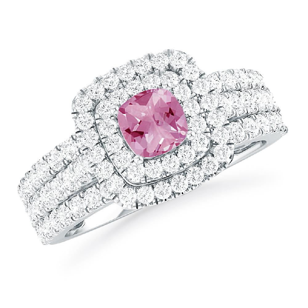 White Gold - Pink Tourmaline