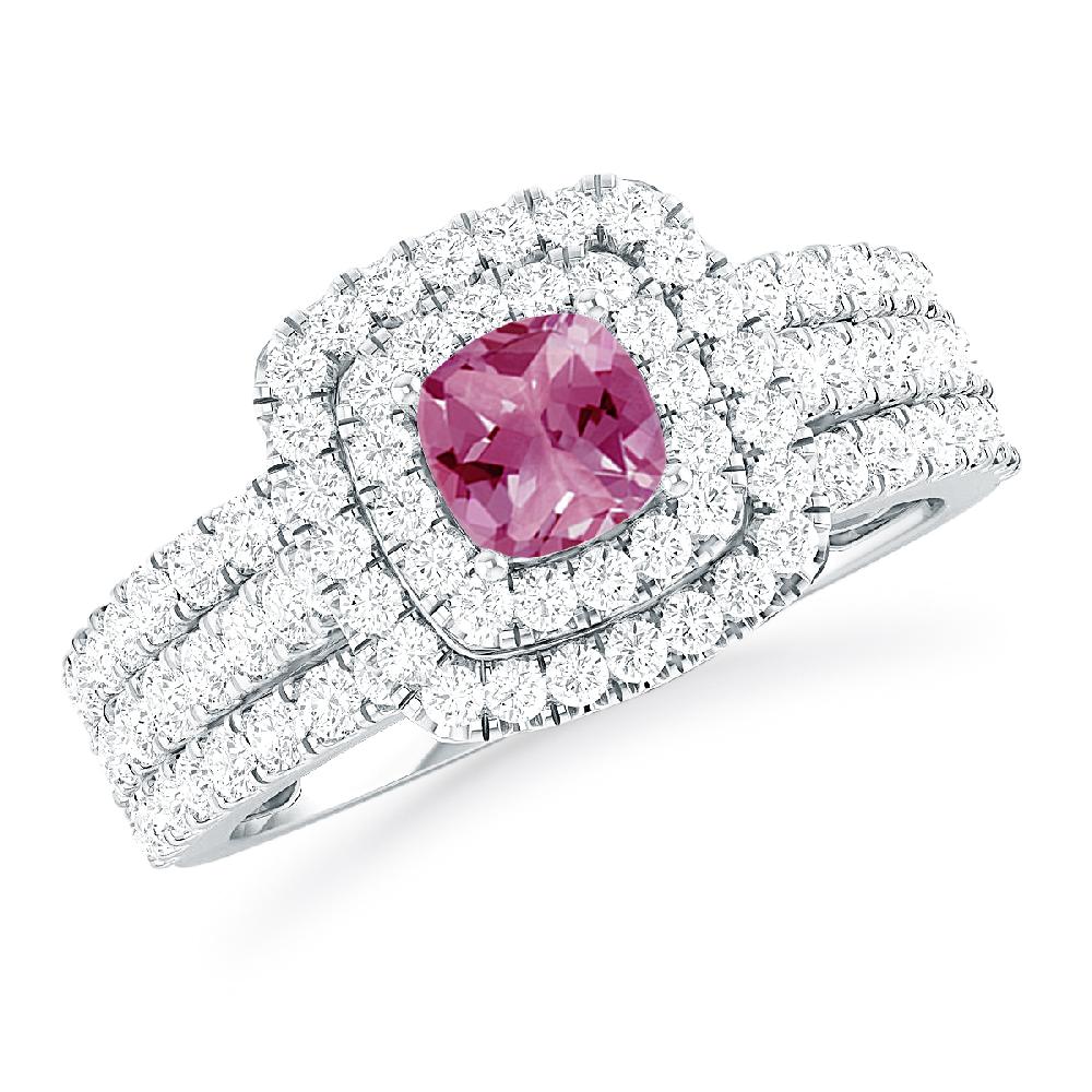 White Gold - Pink Tourmaline