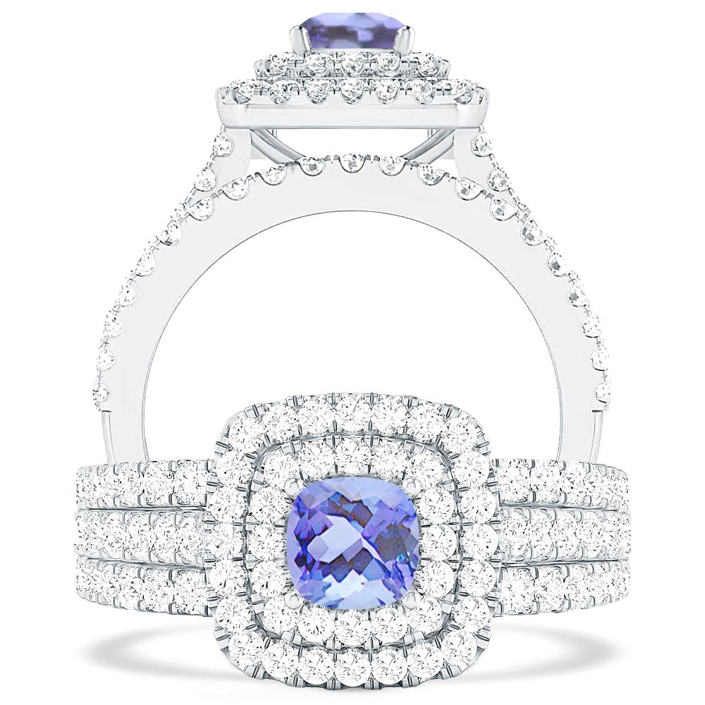 White Gold - Tanzanite