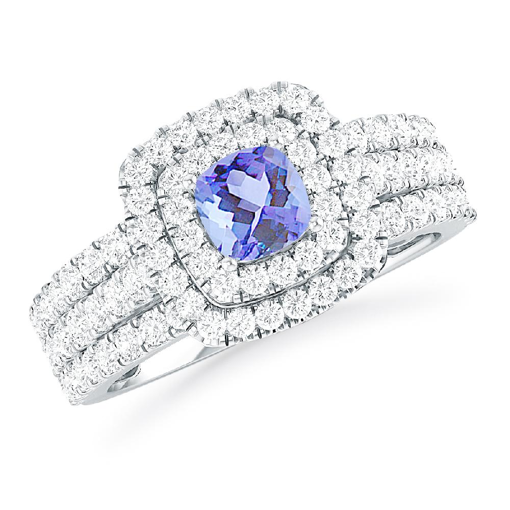 White Gold - Tanzanite