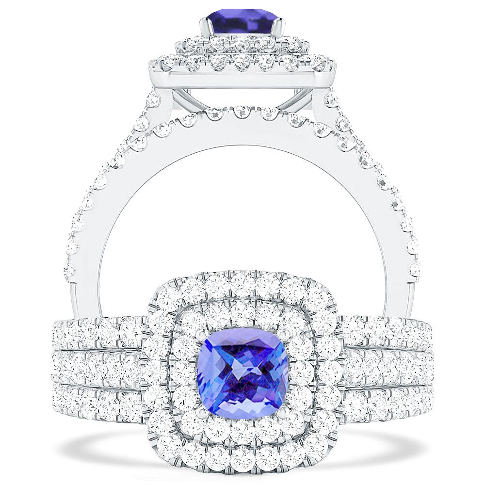 White Gold - Tanzanite