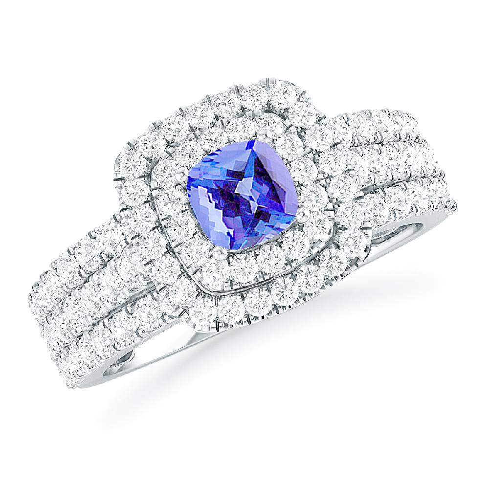 White Gold - Tanzanite