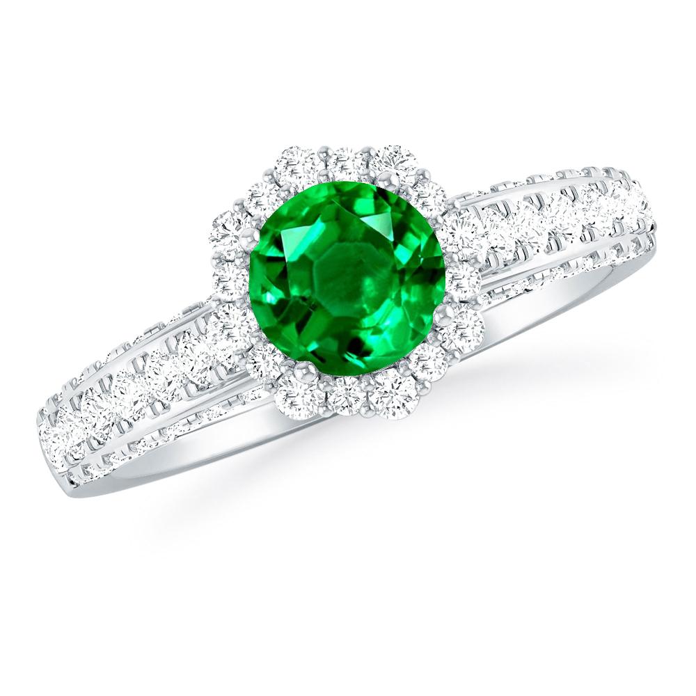 White Gold - Emerald