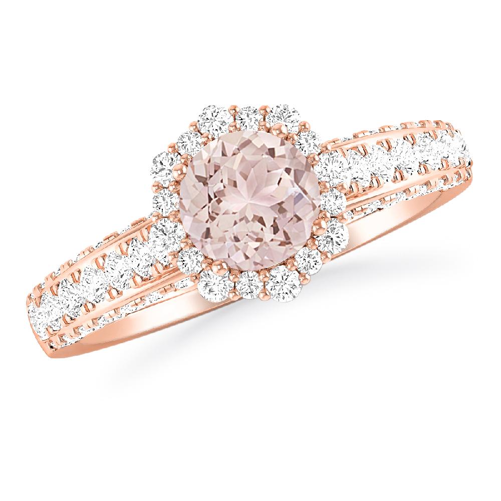 Rose Gold - Morganite