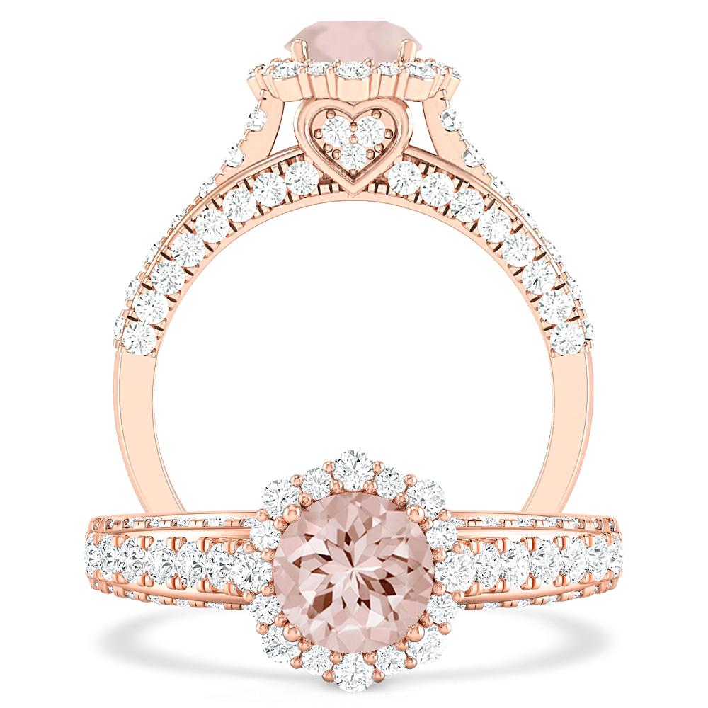 Rose Gold - Morganite