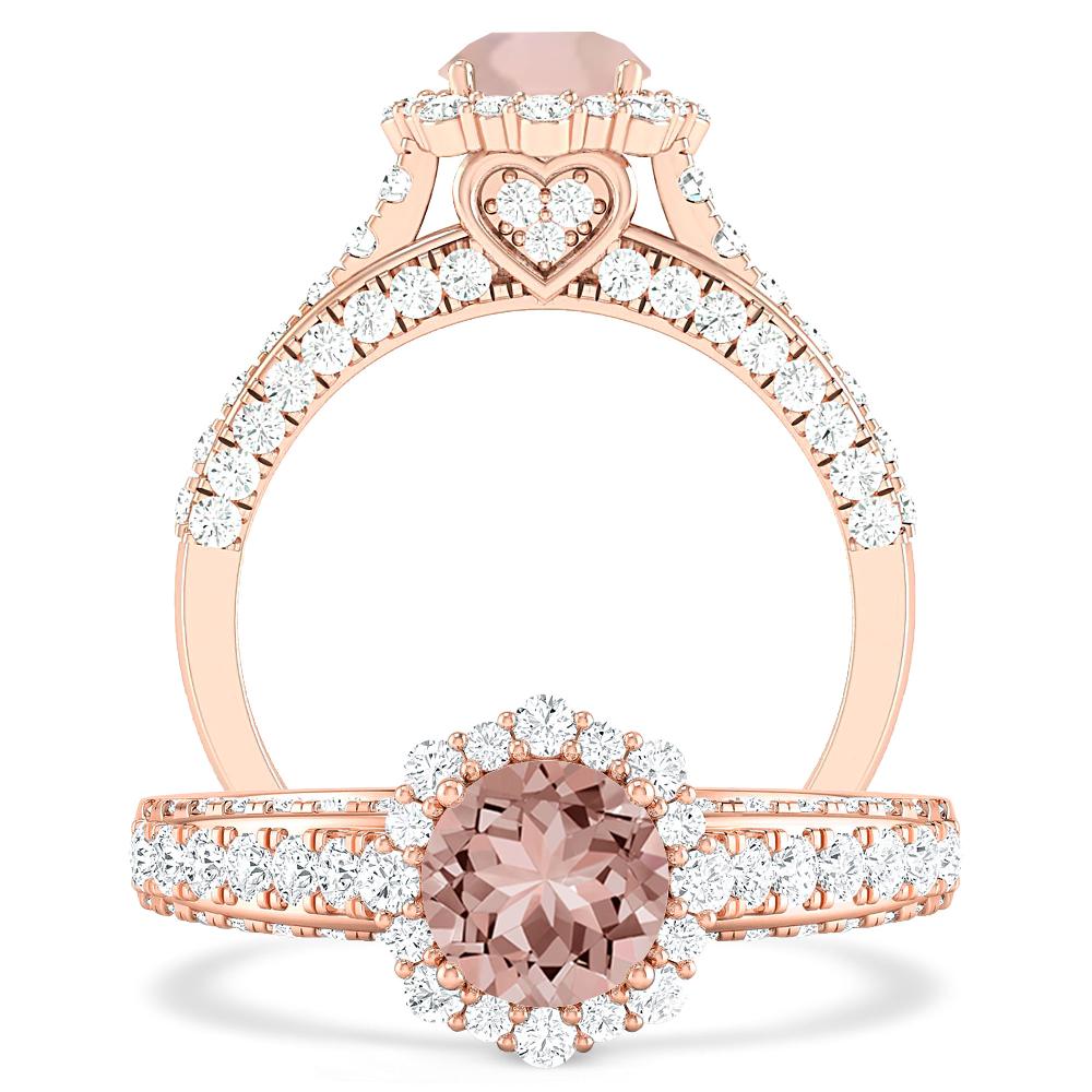 Rose Gold - Morganite