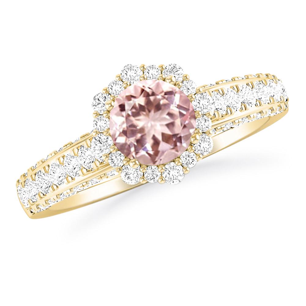 Yellow Gold - Morganite