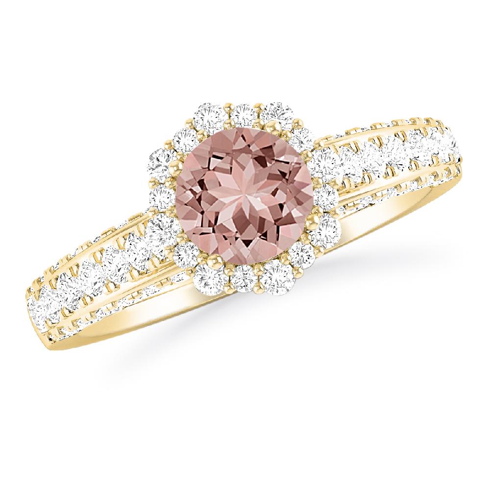 Yellow Gold - Morganite