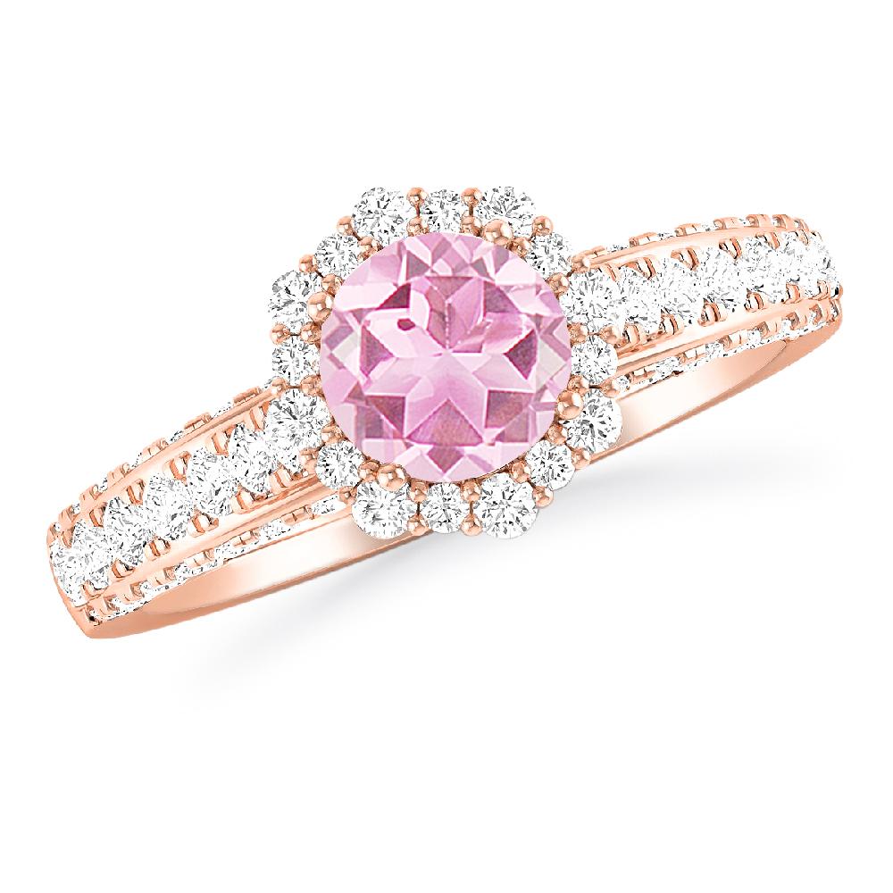 Rose Gold - Pink Tourmaline