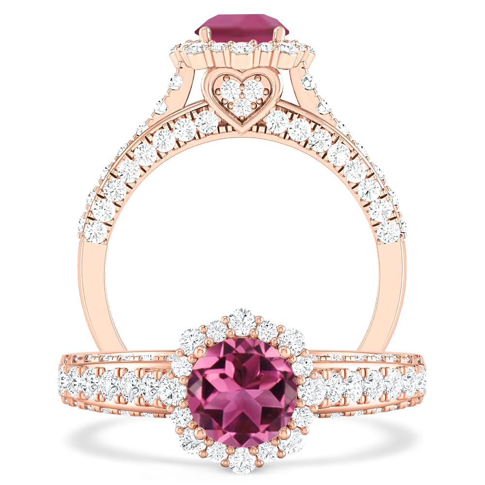 Rose Gold - Pink Tourmaline