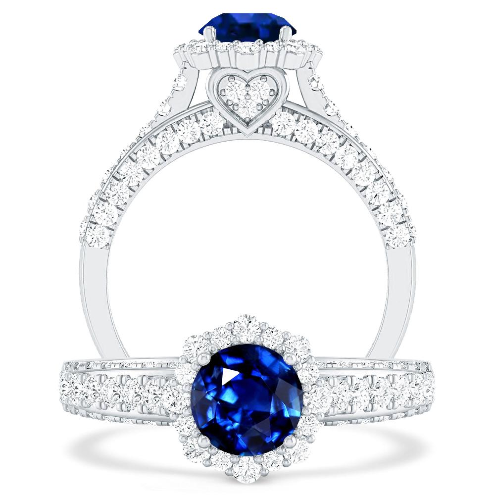 White Gold - Sapphire