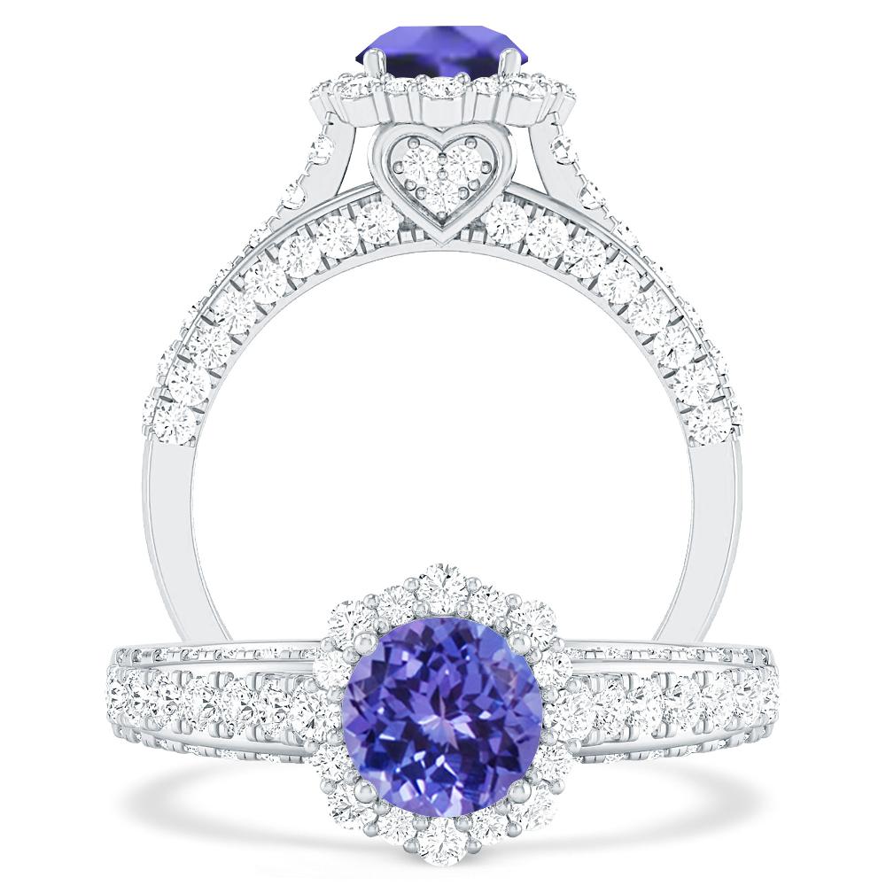 White Gold - Tanzanite