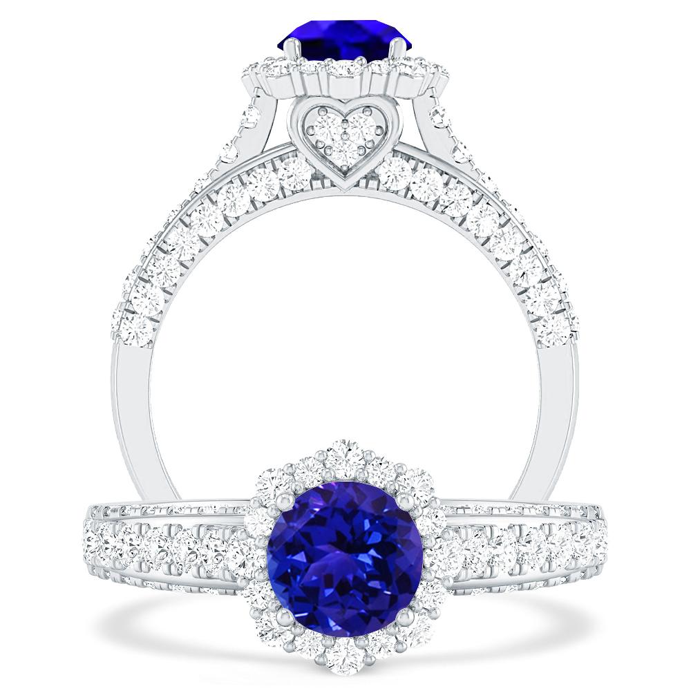 White Gold - Tanzanite